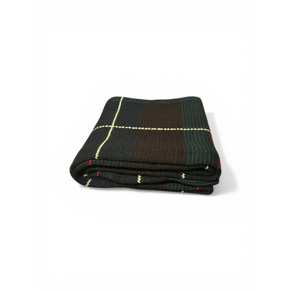 Zara Man Tartan Plaid Blanket Neck Scarf